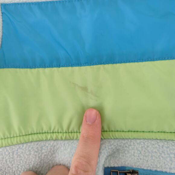 Cotopaxi Teca‎ Hooded Half Zip Pullover Fleece Jacket Women's Size XS Blue Green - Picture 7 of 9